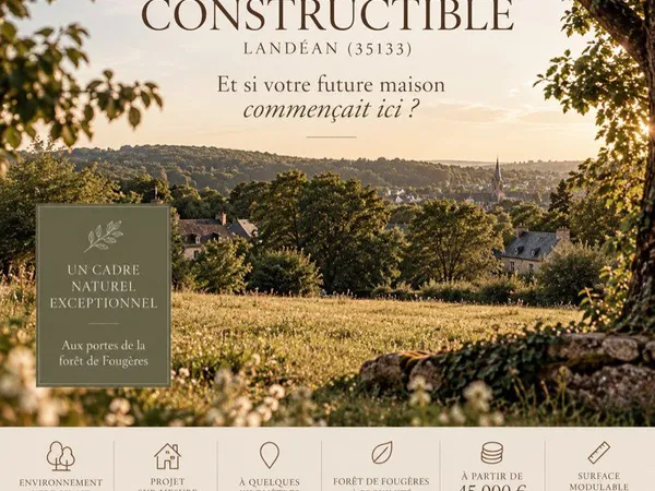 Terrain constructible — landéan (35133)