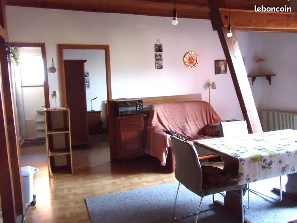 Appart f2 meublé proc colmar dispo suite