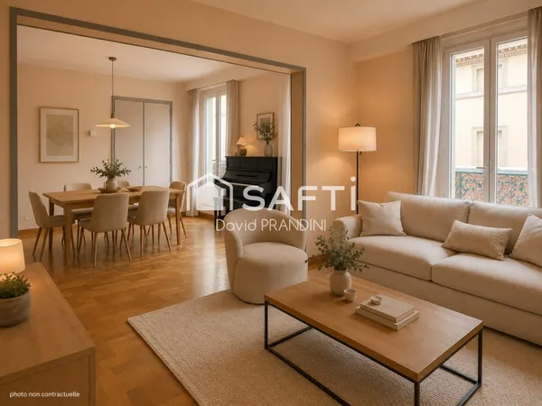 Appartement élégant situé sur les allées