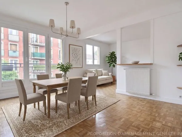 Appartement 4 pièces 66 m²
