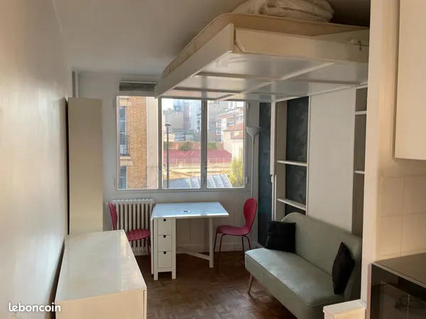 Studio 15m2 tout équipé dans résidence de standing