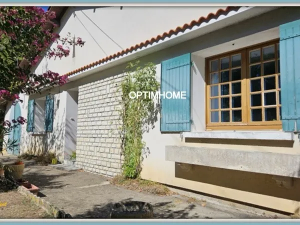 Maison à vendre 4 pièces Proche de CHALAIS (16)
