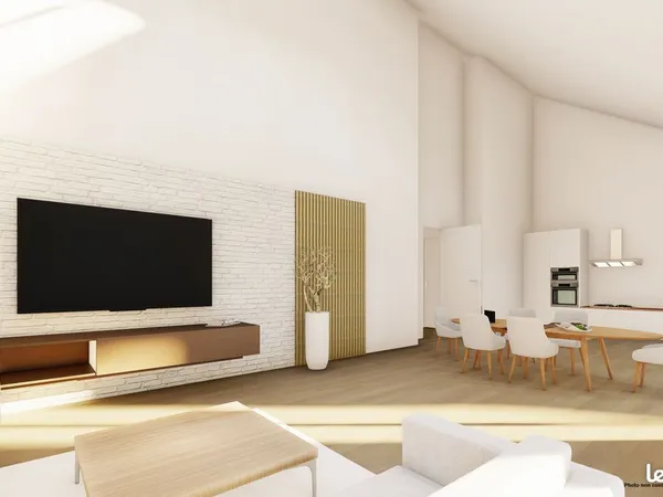 Appartement f4 neuf de 92,90 m² avec terrasse et 2 stationnements - angevillers