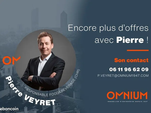 Fonds de commerce restaurant 900 m²