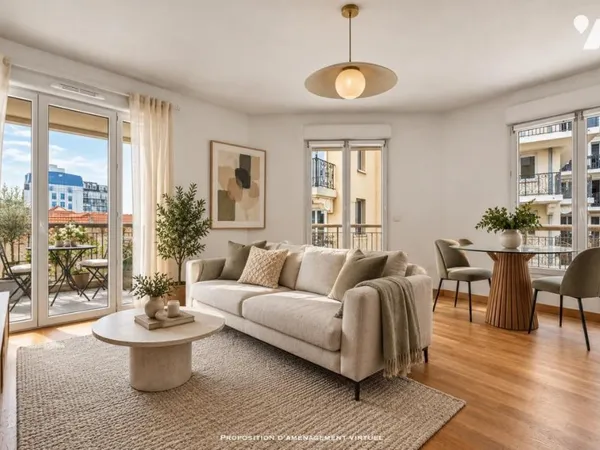 Appartement 2 pièces 42 m²