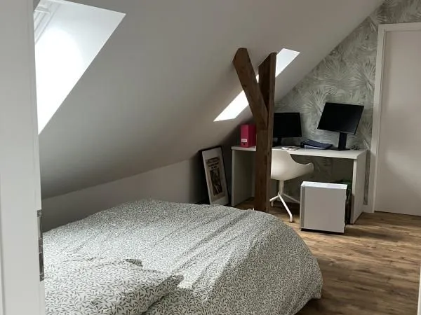 Chambre 1 pièce 50 m²