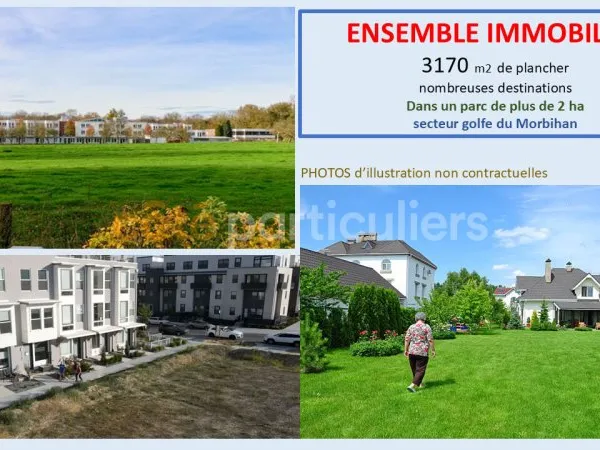 Ensemble immobilier sur parc paysagé , à vocation professionnelle