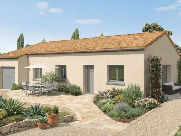 Terrain + maison 99 m²