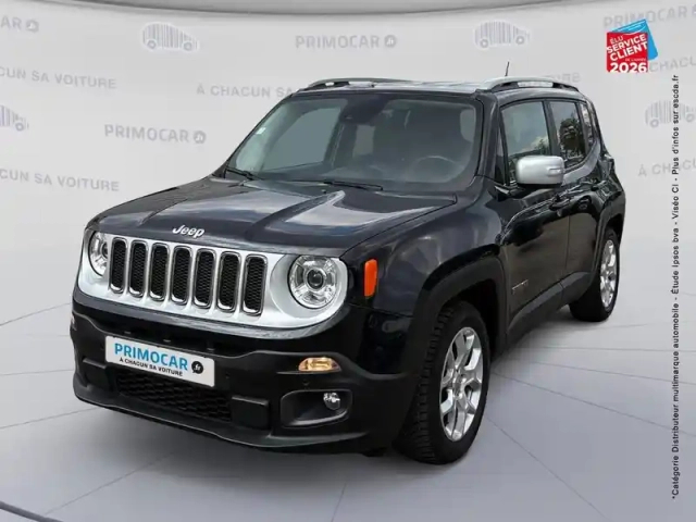 Jeep Renegade 1.4 multiair s&amp;s 140ch limited advanced technologies bvrd6 — photo 2
