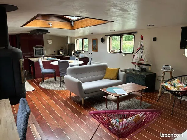 Logement atypique dans une péniche