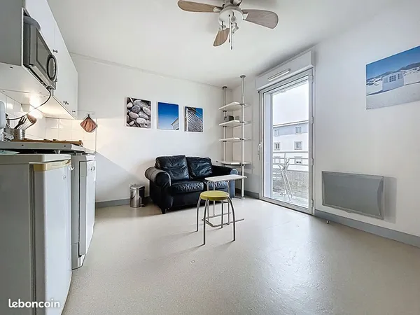 Studio 1 pièce 18 m²