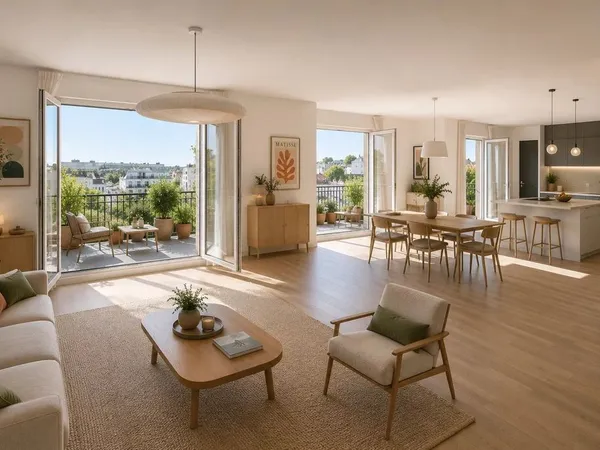 Appartement 4 pièces 74 m²