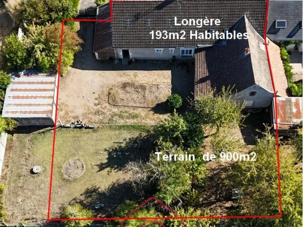Longère 7 pièces 196 m²