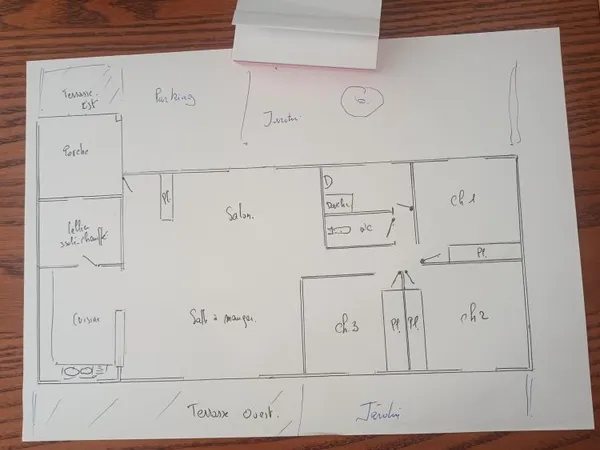 Maison meublée 100m2
