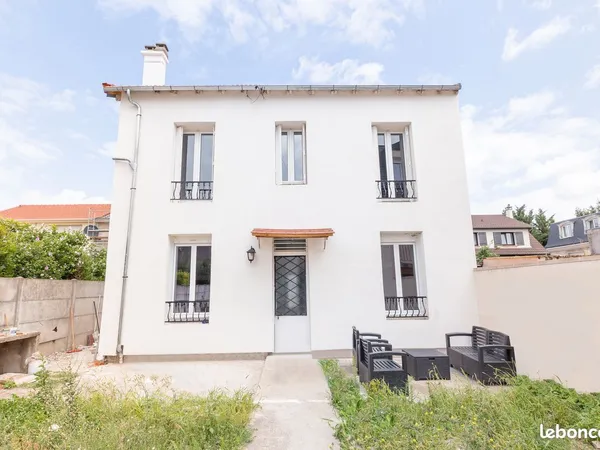 Bail 1-12 mois Maison Moderne equipée 7min de Paris Parking + Toutes charges Incluses