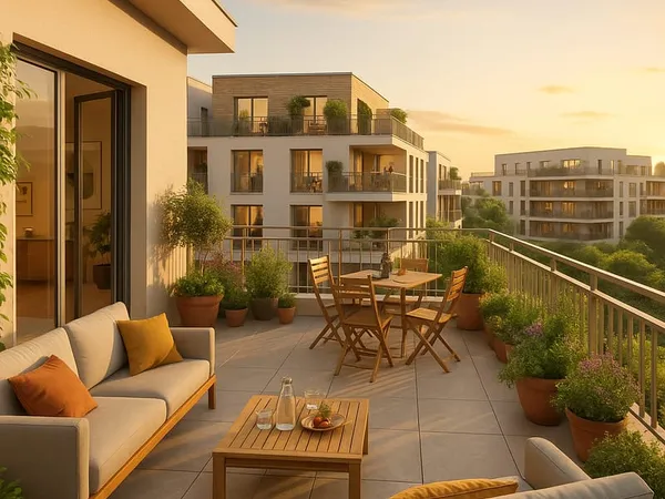 - Magnifique T2 dans résidence neuve au coeur du Fort d'Aubervilliers