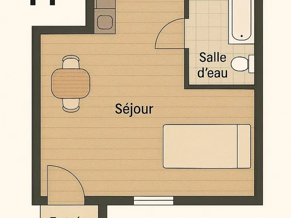 Appartement t1 bastia