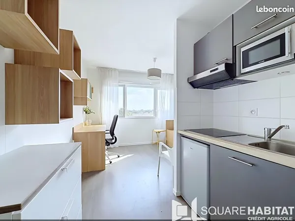 Studio 1 pièce 20 m²