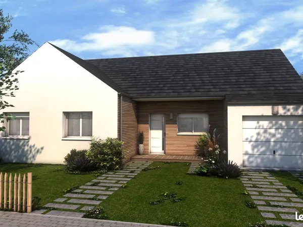 Projet de construction d'une maison 99.06 m² avec terrain à LES AUTHIEUX (27)