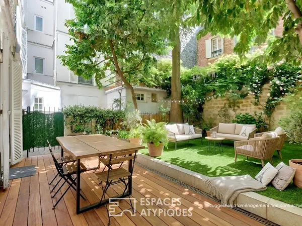 Appartement avec jardin - Carnot-Lévis