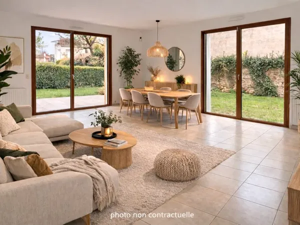 RARE ! Appartement 2 chambres en rez de jardin centre Limas,