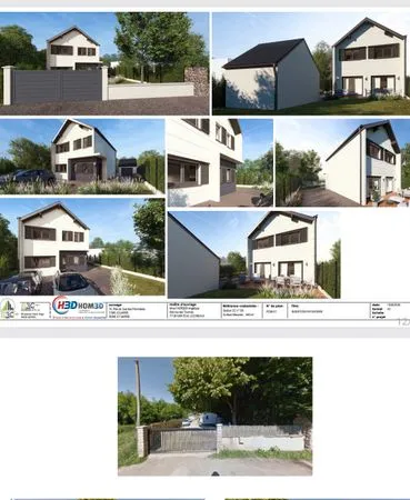 Terrain a batir avec proget