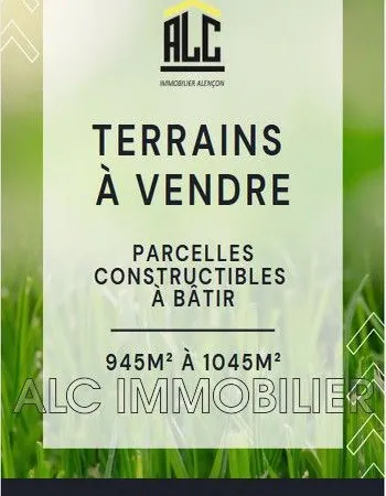 Terrain 1000 m² Valframbert