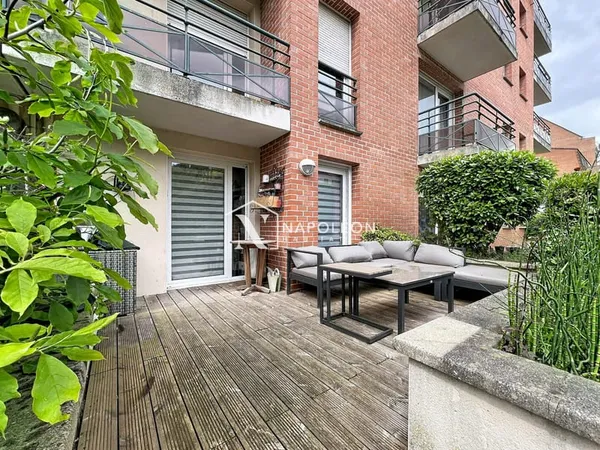 Appartement T3 83m² avec terrasse et parking à vendre Lille V