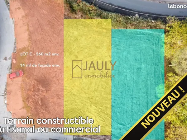 Terrain 560 m² Meaux