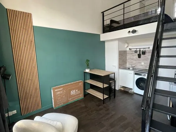 Appartement 27m² avec mezzanine