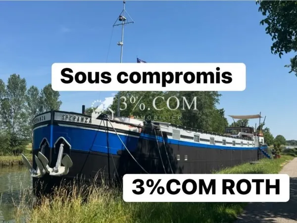 Péniche 5 pièces 135 m²