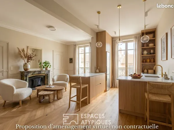 Appartement 3 pièces 93 m²