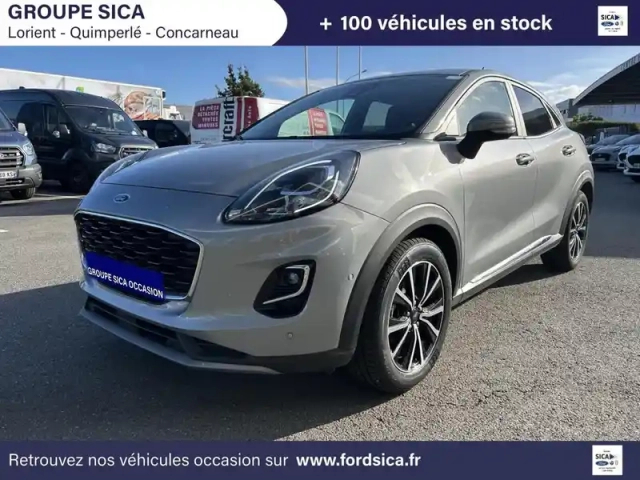 Ford Puma 1.0 flexifuel 125ch s&amp;s mhev titanium
