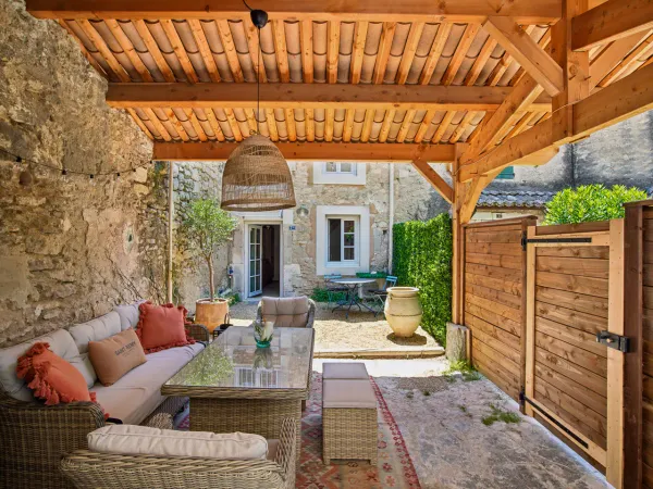 Deux maisons de charme autour d'un patio central