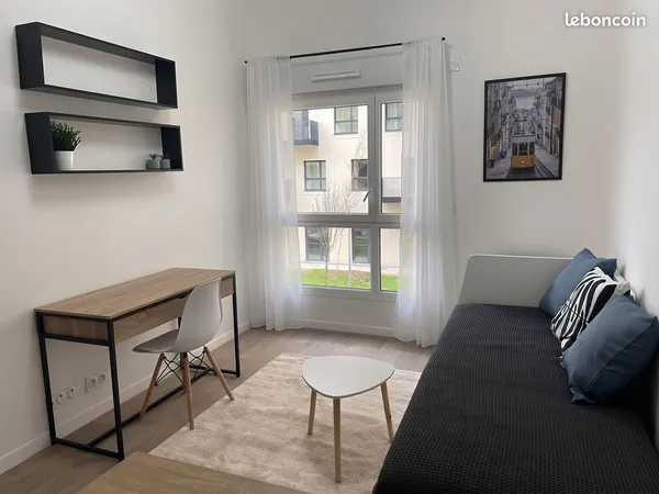 Studio meublé 20,9 m² + parking - Palaiseau, proche Plateau de Saclay