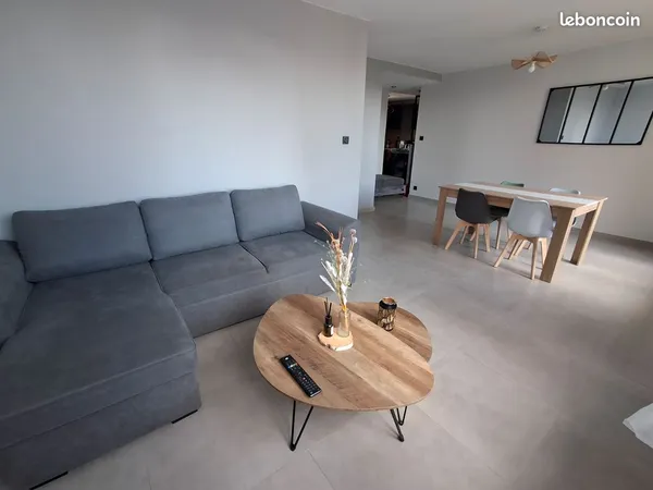 Appartement T3 meublé 65m²