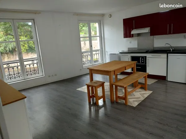 T2 meublé lumineux et traversant de 36 m² - Vendôme (Saint-Bienheuré)