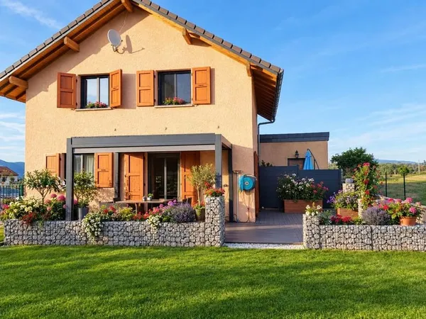 Maison familiale de 130m2 avec vue Mont Blanc