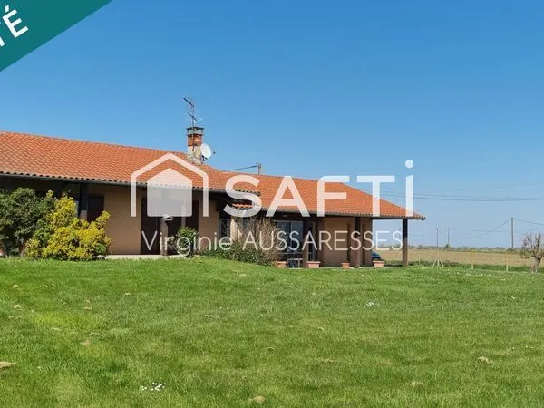 Maison de caractère avec grand terrain et fort potentiel d'évolution  Saint-Sardos