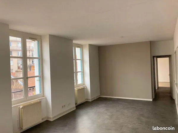 Loue appartement grand T3, 76m²,cave et parking - Saint-Étienne (42) Fourneyron/ Châteaucreux