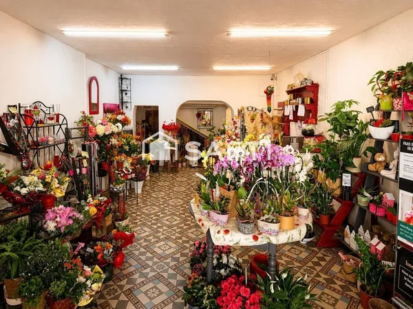 Fonds floral avec Interflora en centre-ville