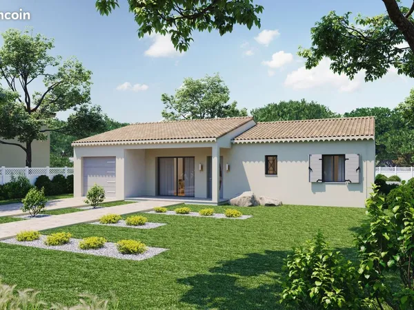 Maison 95 m² avec terrain à CORNILLON-CONFOUX (13)