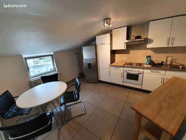 F2 de 52m2 avec jardin et garage à 5mn de la frontière