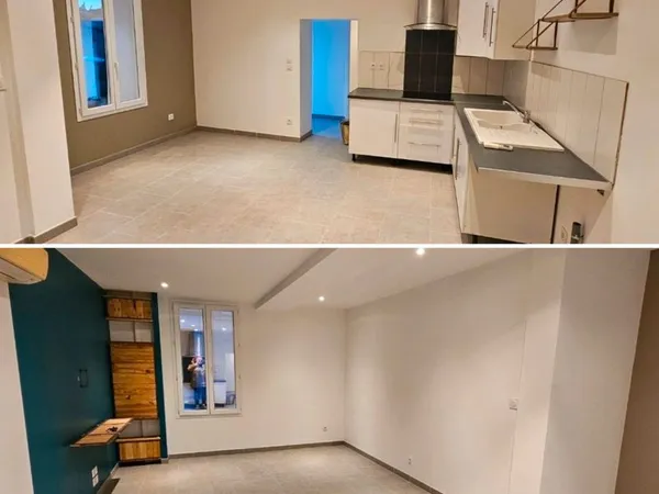 T2 Coutras 48m2 Plein centre
