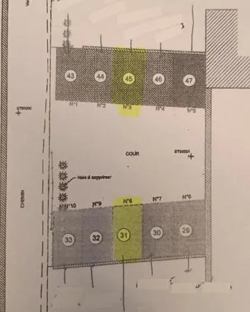 Parking extérieur