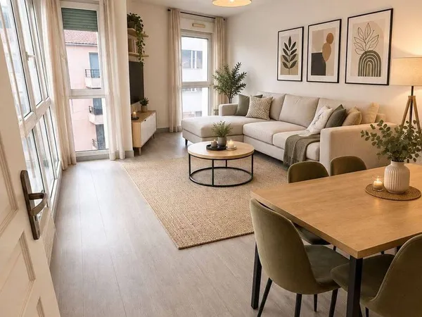 Appartement 2 pièces 52 m²