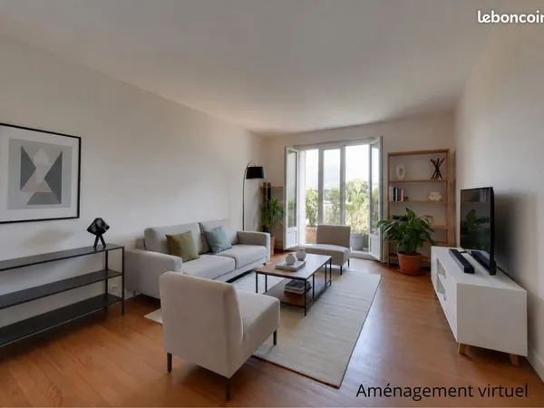 Appartement 2 pièces 51 m²