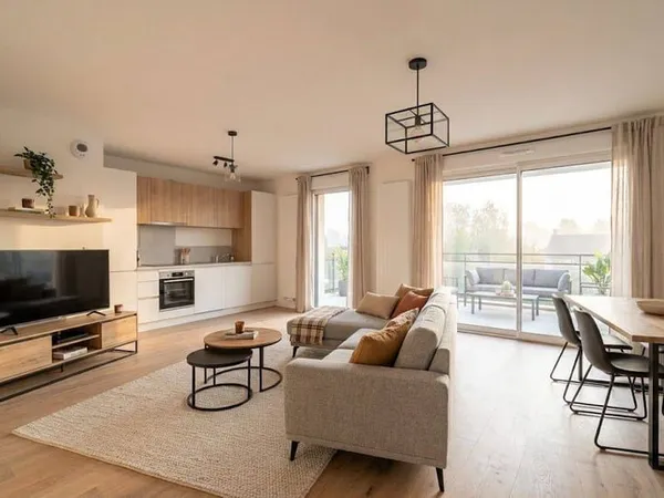 Appartement 3 pièces 63 m²