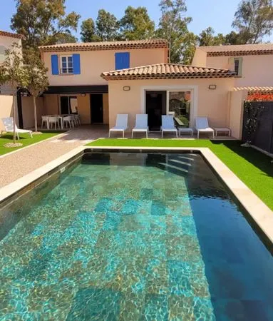Villa avec piscine à 1 minute de la mer
