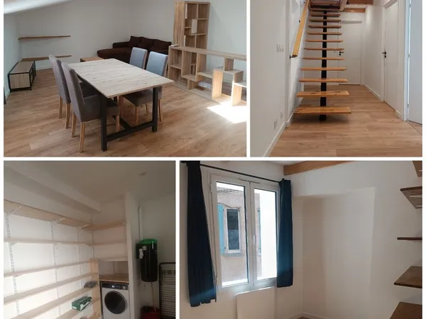 Maison T3 + studio en location